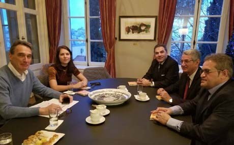 Şanda ENKSê û balyozê Holanda li Stenbolê civiyan