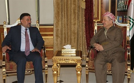 Serok Barzanî û Xemîs Xencer geşedanên li herêmê gotûbêj kirin