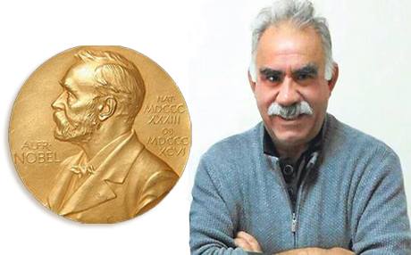 Ocalan wek namzedê Xelata Aştiyê ya Nobelê ya 2014an hat qebûlkirin
