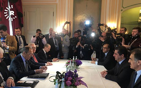 Mesrur Barzani ile Sergey Lavrov bir araya geldi