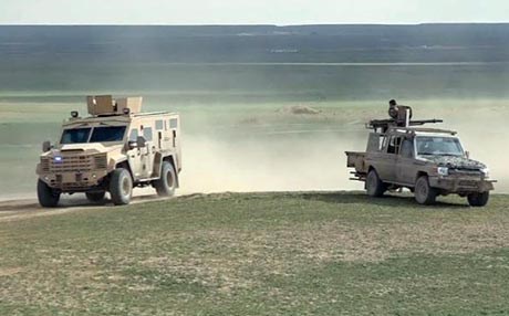 Li Baxoz şerê HSD û DAIŞê dijwar bûye