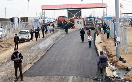 Yük taşıyan araçların Duhok'tan Musul'a geçişine izin verilmiyor
