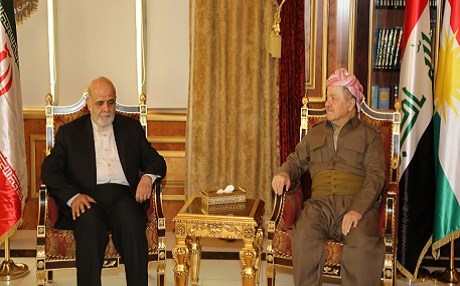 Serok Barzanî û Balyozê Îranê yê li Bexdayê civiyan