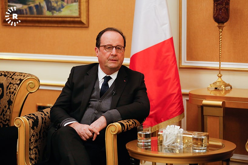 François Hollande beşdarî merasîma Xelata Şîfa Gerdî dibe