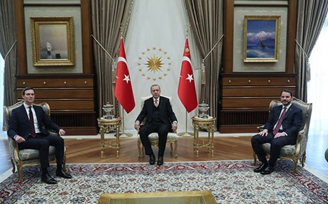Erdoğan, Trump'ın başdanışmanı Kushner ile bir araya geldi