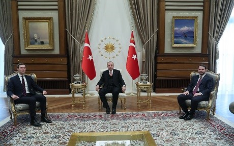 Trump advisor Kushner meets President Erdogan in Turkey