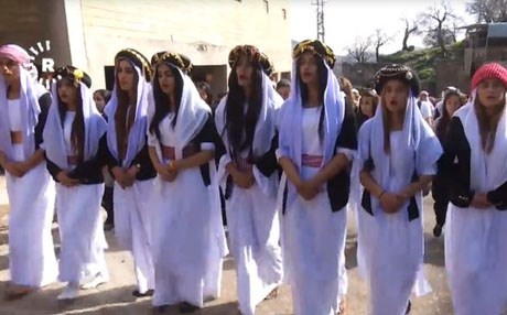 Ezidi kadınlar Laleş'ten dünyaya seslendi