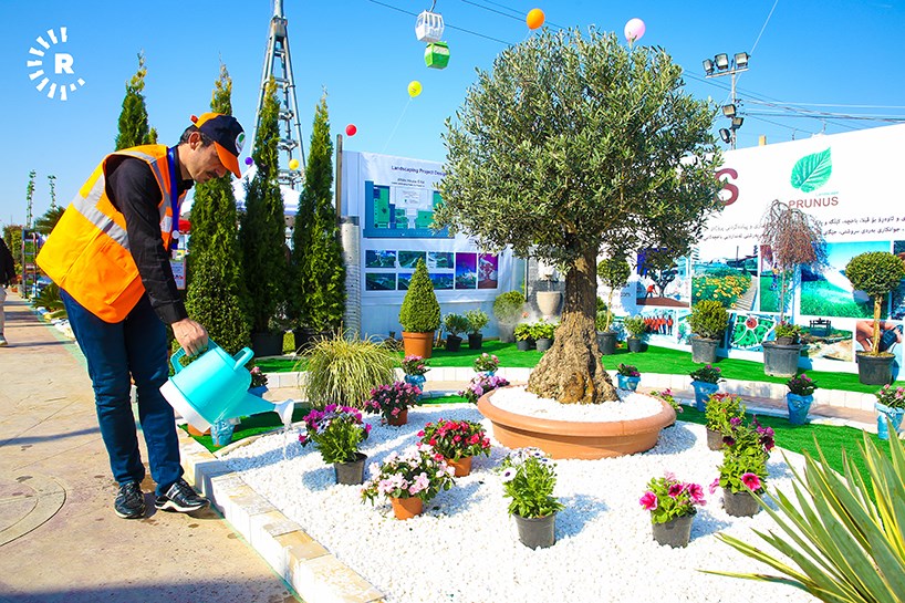 Fotoğraflarla Erbil Gül ve Bahçe Ürünleri Fuarı