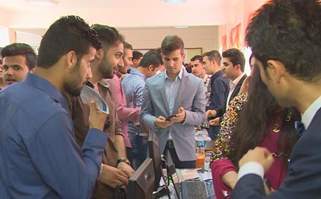 پێشانگای تەكنەلۆژی خوێندکارانی زانکۆی سەڵاحەدین