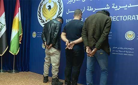 Erbil’de hırsızlık şebekesi çökertildi