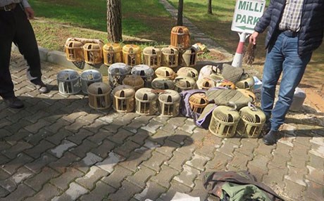 Kaçak avlanan 28 kınalı keklik doğaya bırakıldı