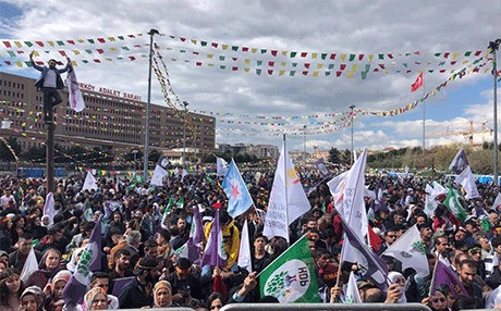 İstanbul'da Newroz kutlaması