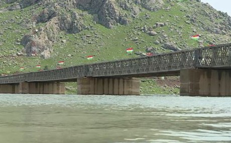 بەرزبوونەوەی ئاستی ئاو مەترسی لەسەر پردی دەربەندی رانیە دروستکردووە