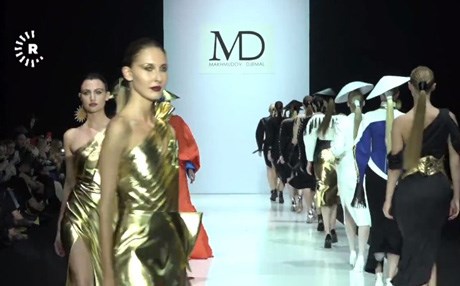Moskova Moda Haftası'nın kapanışını Ezidi Kürt tasarımcı yaptı