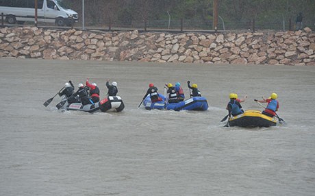 Dersim’de 400 sporcunun katılımıyla Rafting Şampiyonası