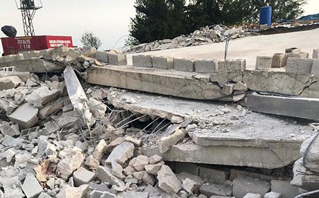 Urfa’da inşaat çöktü: 1 ölü, 3 yaralı