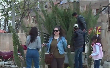 Li Qamişlo çalakiya çandina daran destpê kir