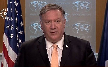 Pompeo: Amerîka êdî ti welatekî bikirê petrola Îranê efû nake