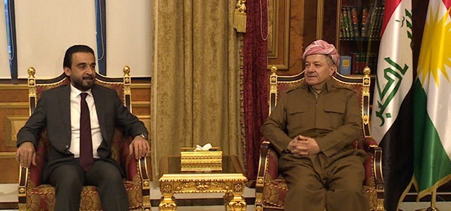 Başkan Barzani ile Helbusi’den 'olumlu atmosfer' vurgusu