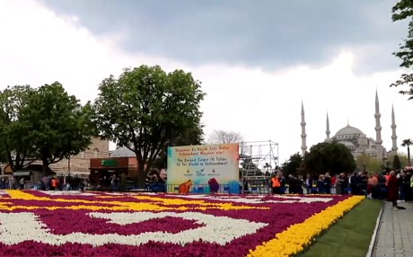 Li Stenbolê festîvala gulên lale destpê kiriye