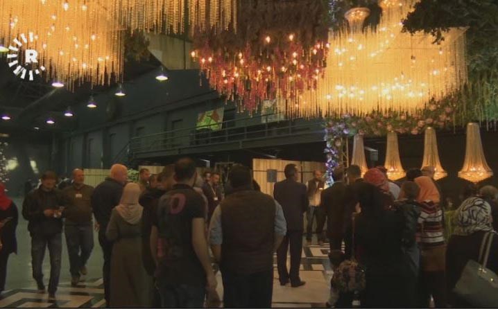 لە ئوردن یەکەمین پێشانگەی نێودەوڵەتی گوڵ کرایەوە