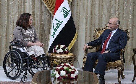 US soldier turned senator meets top officials in Iraq, Kurdistan Region