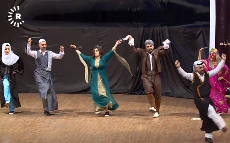 KERKÜK - Kürt, Türkmen ve Arap tiyatroculardan birlikte yaşam mesajı