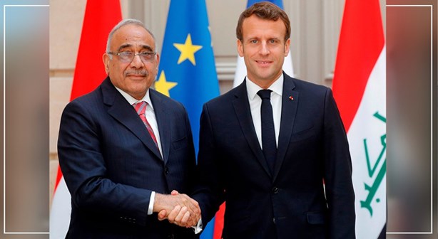 Macron ile Abdulmehdi'den Bağdat ve Erbil açıklamaları