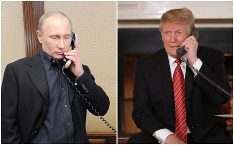 Putin ile Trump telefonla görüştü