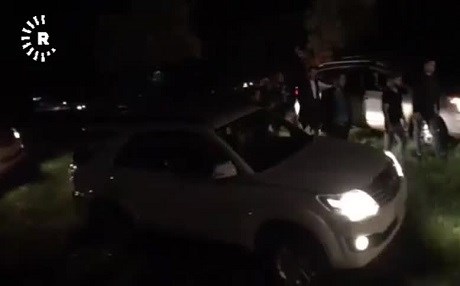 Li Dêrelûkê ji ber baranê 50 wesayît asê mane