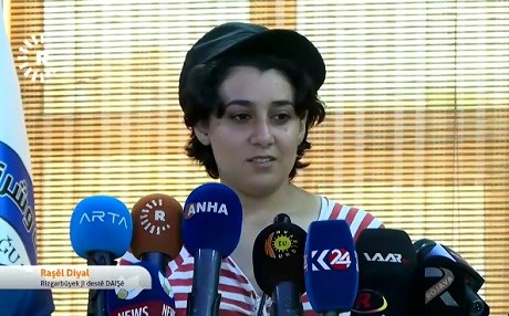 Keça Ermenî ku ji DAIŞê rizgar bûbû gihişte malbata xwe