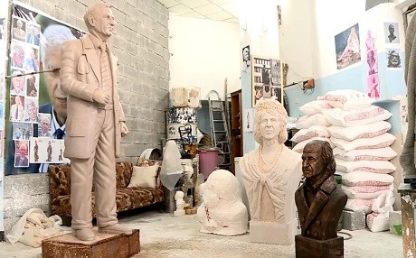 Peykerên Prof. Dr. Cemal Nebez û Dr. Cemal Ehmed têne çêkirin