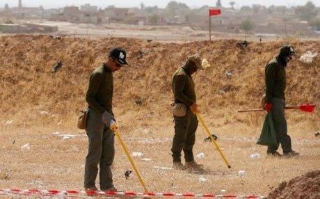 مركز دولي: العراق بدون ألغام في 2028