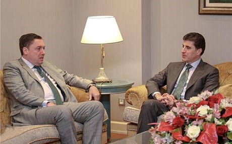 Nêçîrvan Barzanî û Balyozê Brîtanyayê rewşa herêmê û Iraqê gotûbêj kirin