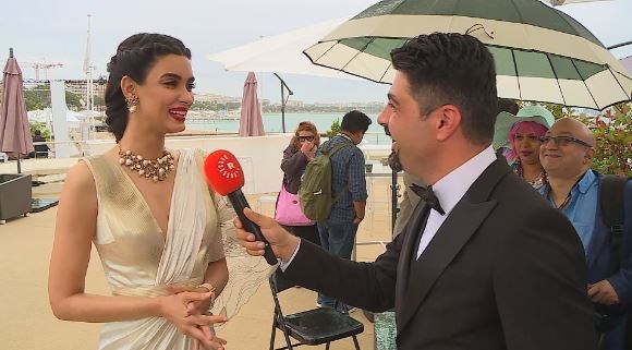 دیانا پێنتی، ئەستێرەی بۆلیوود لە فێستیڤاڵی کان قسە بۆ رووداو دەکات