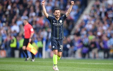 بێرناردۆ سێلڤا بووە باشترین یاریزانی مانچێستەر سیتی