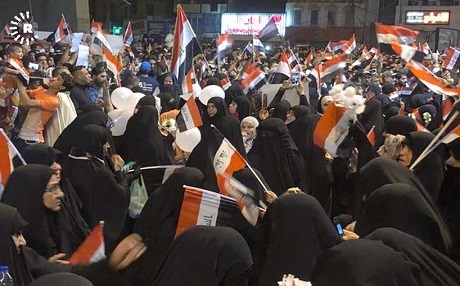 FOTO- Bağdat'ta olası ABD ile İran savaşına karşı uyarı