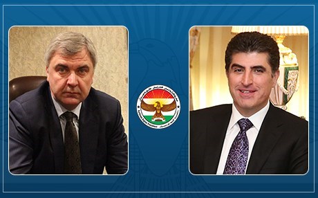 Balyozê Rûsya bo Nêçîrvan Barzanî: Moskow li benda pêşxistina peywendiyan e