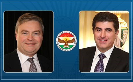 David Bannerman pîrozbahî li Nêçîrvan Barzanî kir