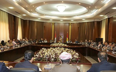 Süleymaniyeli aydın ve sanatçılardan Başkan Barzani’ye ziyaret