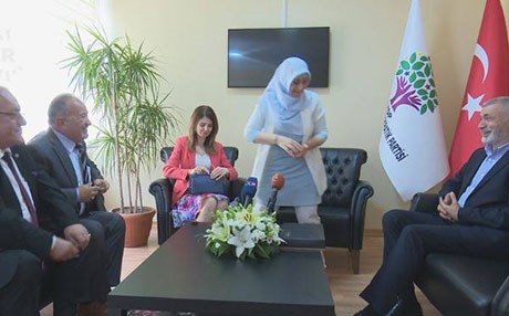 CHP ve Saadet Partisi’nden HDP’ye bayram ziyareti