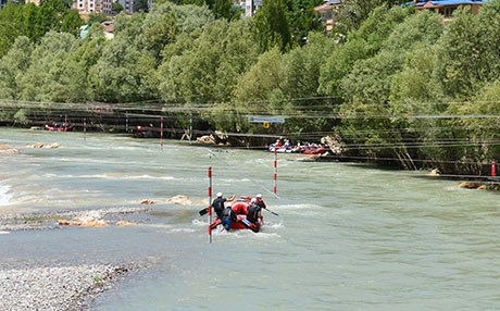 DERSİM - R4 Dünya Rafting Şampiyonası başladı