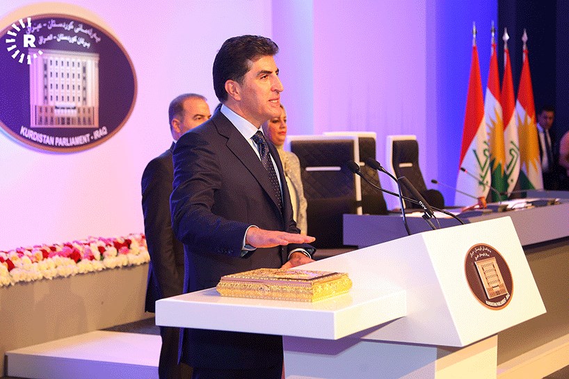 Fotoğraflarla Kürdistan Bölgesi Başkanının yemin töreni