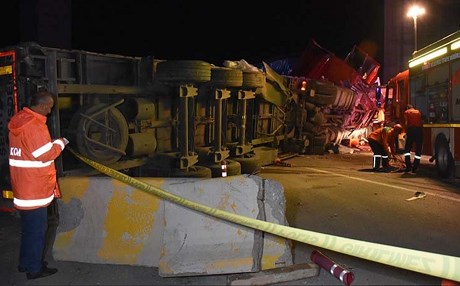 Li Kirikkale bûyera trafîkê: 2 mirî, 27 birîndar