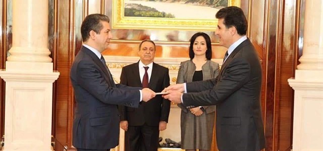 Serokê Herêma Kurdistanê Mesrûr Barzanî ji bo pêkanîna hikûmetê erkdar kir