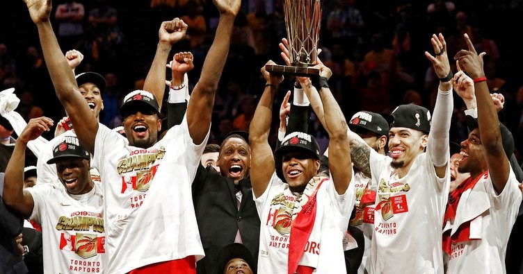 تۆرۆنتۆ راپتۆرز بووە پاڵەوانی ئێن بی ئەی