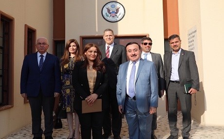 ABD Büyükelçisi Ezidi yetkililerle bir araya geldi