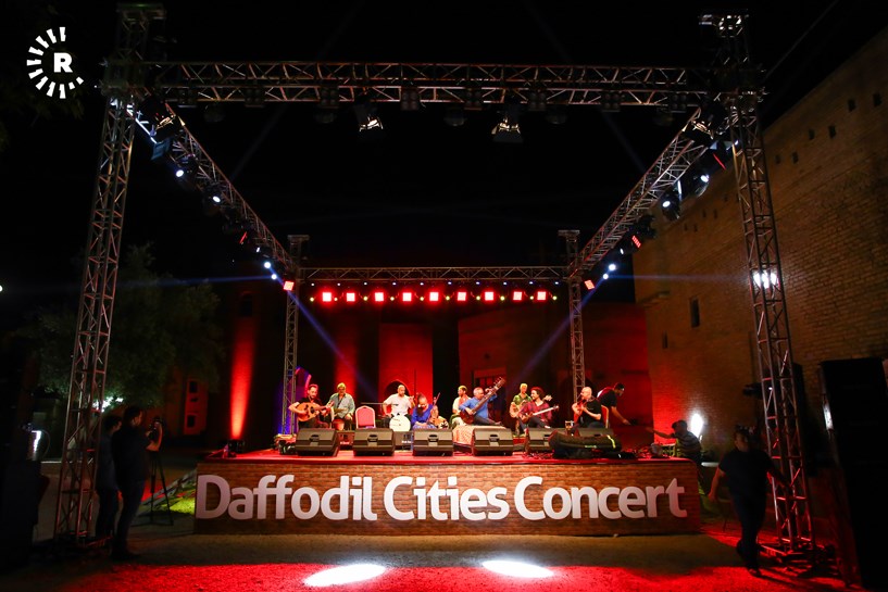 Amadekariyên Konserta Bajarên Nêrgiz li ser Kelha Hewlêrê