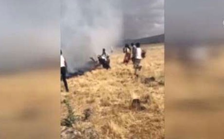 URFA - 20 bin dönüm mera yandı