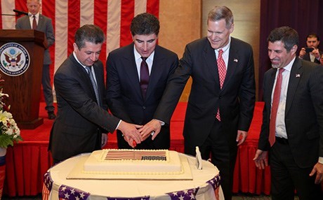 ABD Bağımsızlık Günü başkent Erbil’de kutlandı